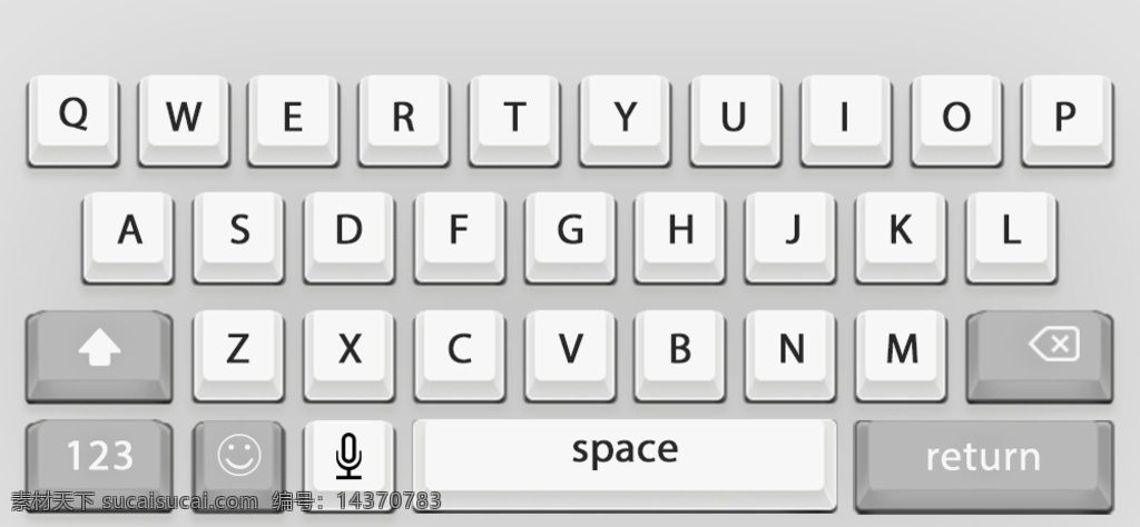 小键盘图片 3d 立体 小键盘 ui 界面 组件 移动界面设计 手机界面