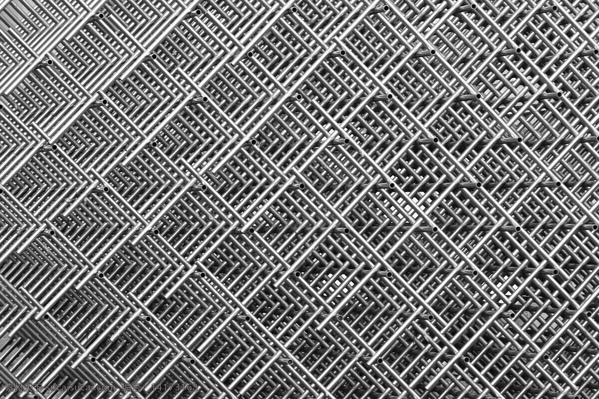 不锈钢钢格栅 格 金属丝网 不锈钢棒 棒栅格 金属 图案 钢格栅 不锈钢 抽象 灰色