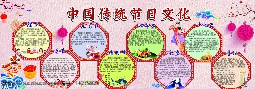 中国 传统节日 文化 传统文化 传统节日文化 展板 背景 文化习俗 校园文化 中国文化 中国习俗