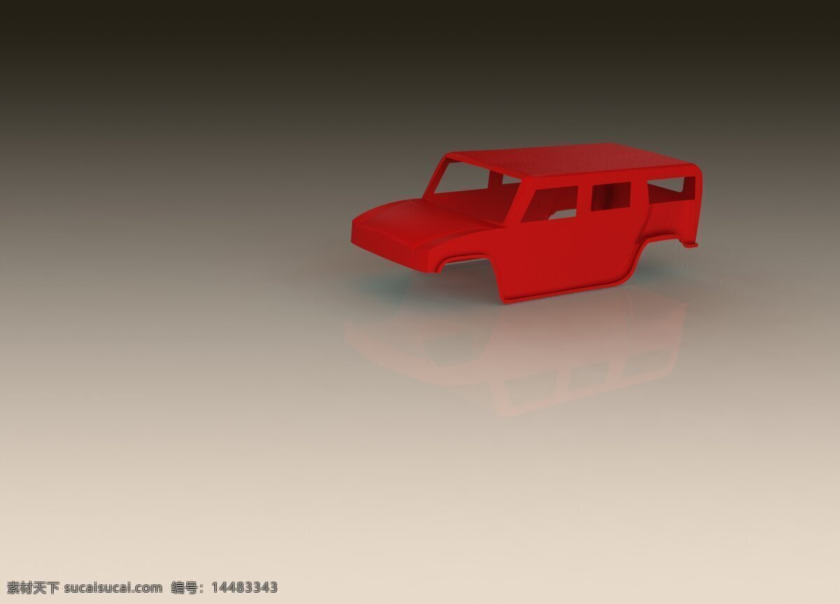 悍马 h2 身体 汽车 悍马h2 3d模型素材 其他3d模型