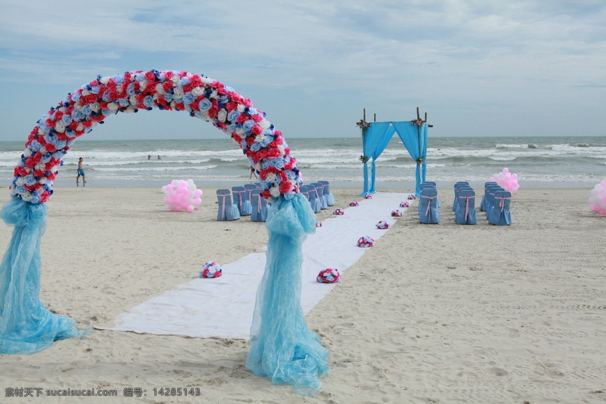 海边婚礼高清图片下载-正版图片500362960-摄图网