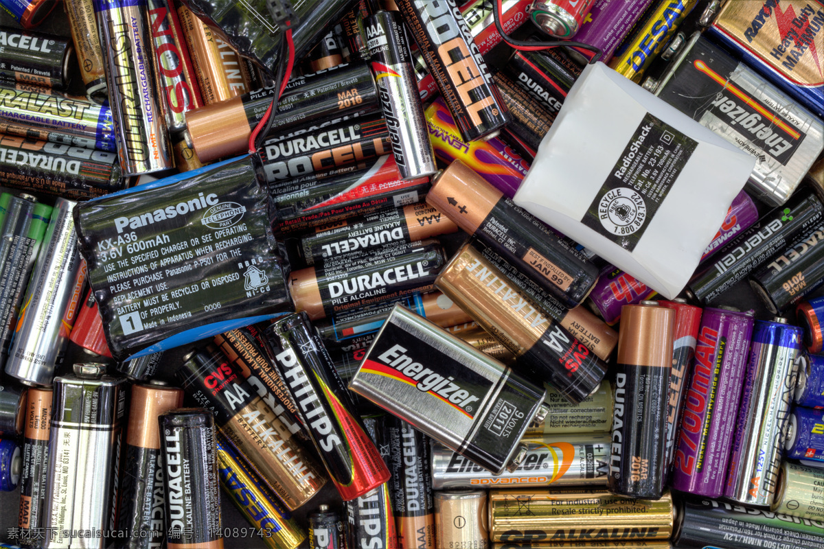 各种电池 蓄电池 干电池 锂电池 电源 其他类别 生活百科 黑色