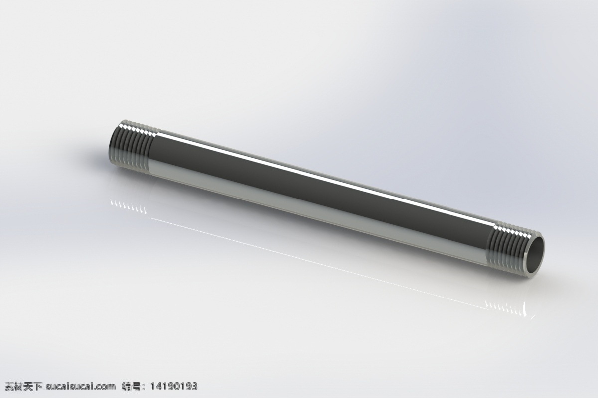 m10x1 克罗姆 铜管 灯 部分 3d模型素材 电器模型