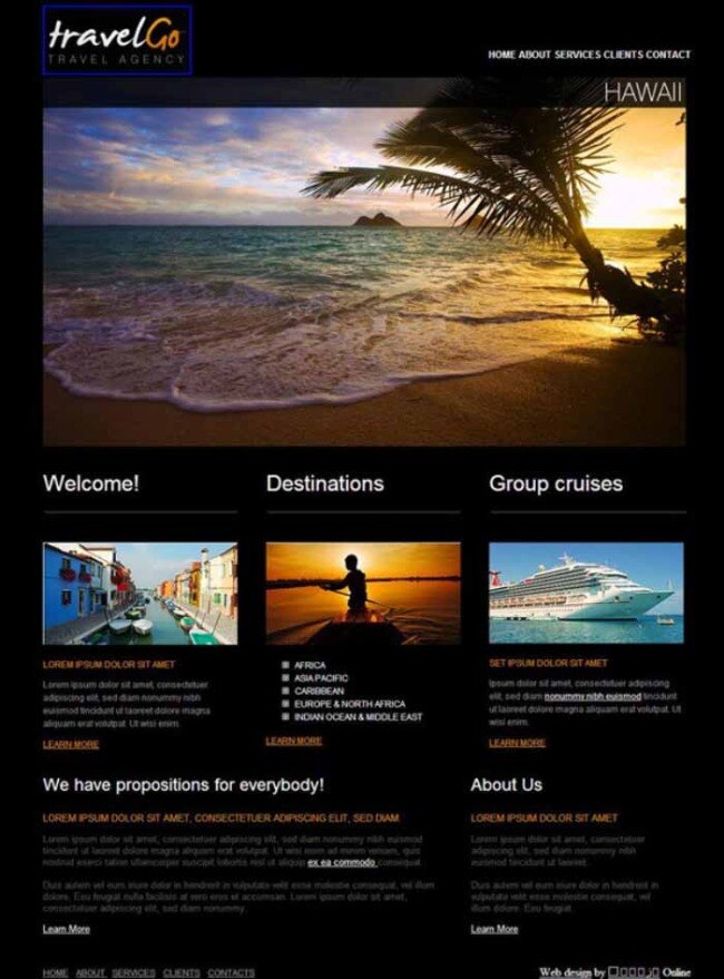 旅游胜地 css 网页模板 公司网页 旅游 divcss 网页素材